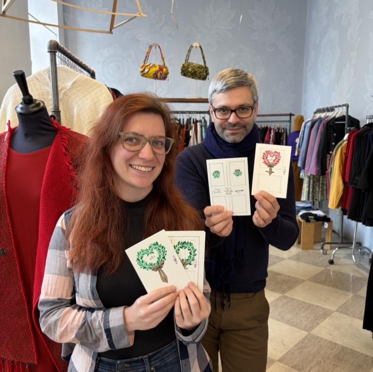 Live Illustration im Shakkei Design Store