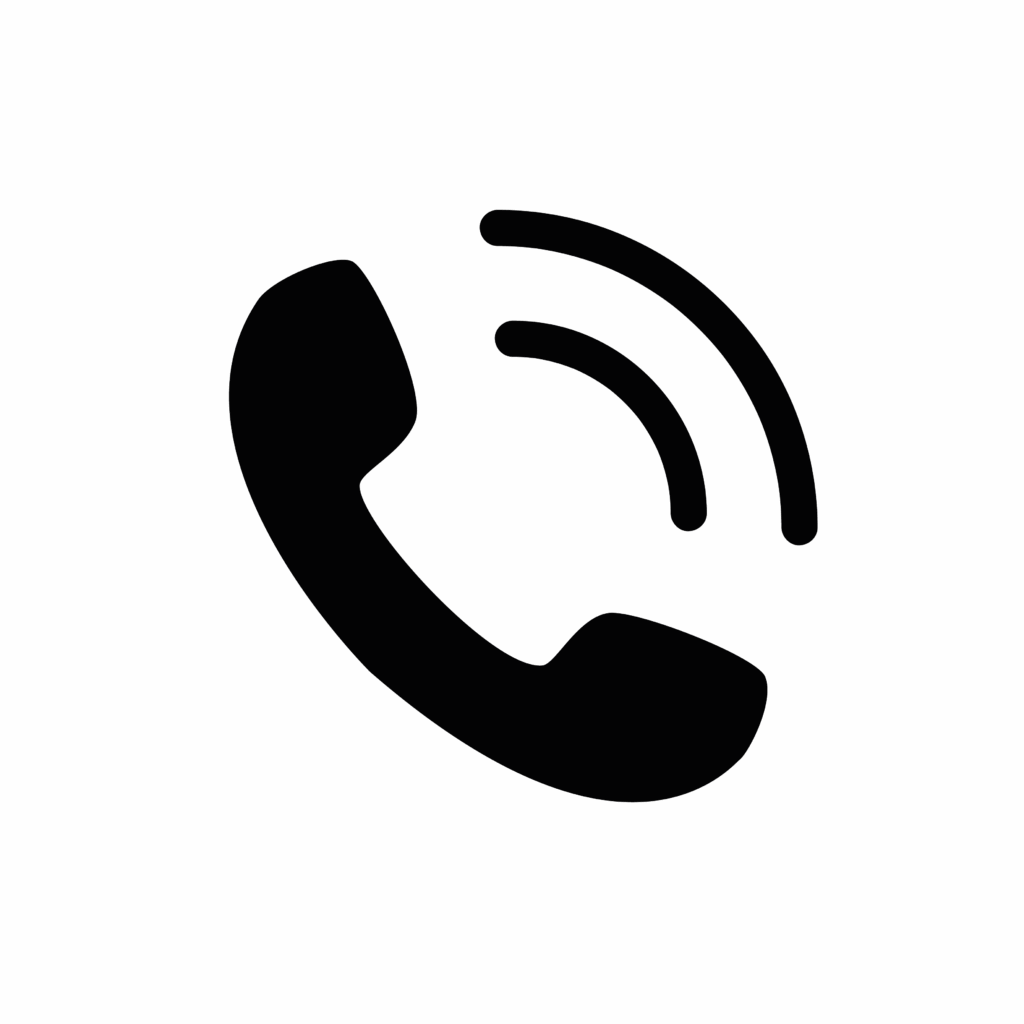 Symbol eines Telefonhörers